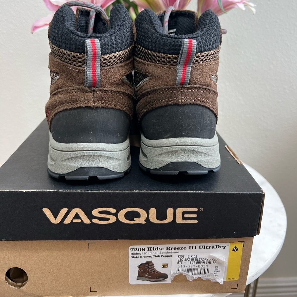 Vasque Kids' UltraDry Boots - Brown and Black